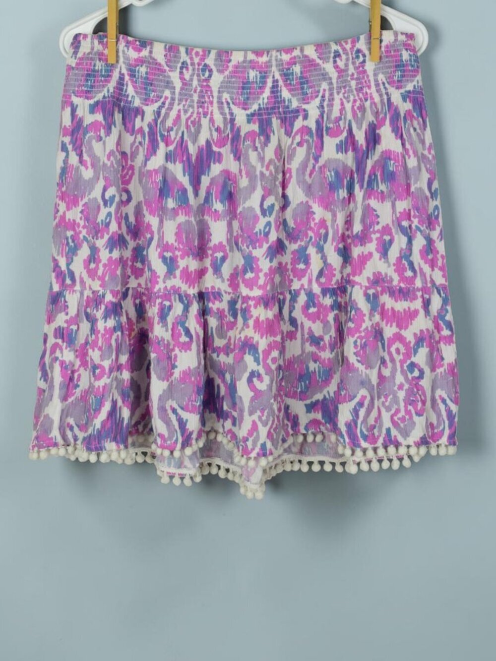 LILLY PULITZER EVELYN SKIRT IN AMETHYST BEACH BATHERS